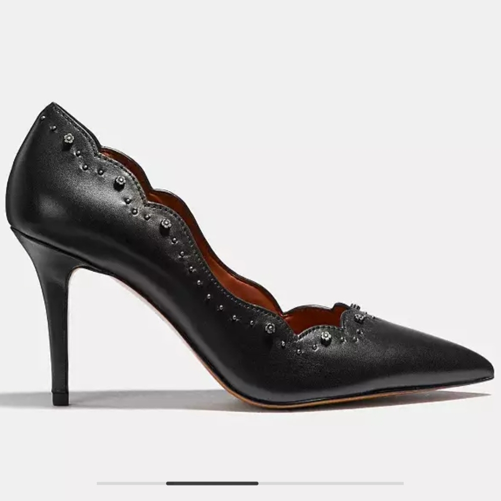 COACH Tea Rose Heels - Picture 11 of 12